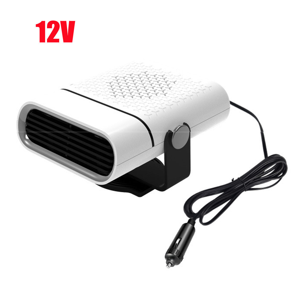 White Mini Car Heater Defroster