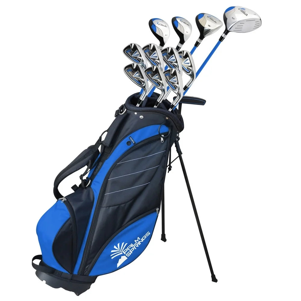 Golf VISA V2 MENS GRAPHITE/STEEL +1 Inch Club Set & Stand Bag