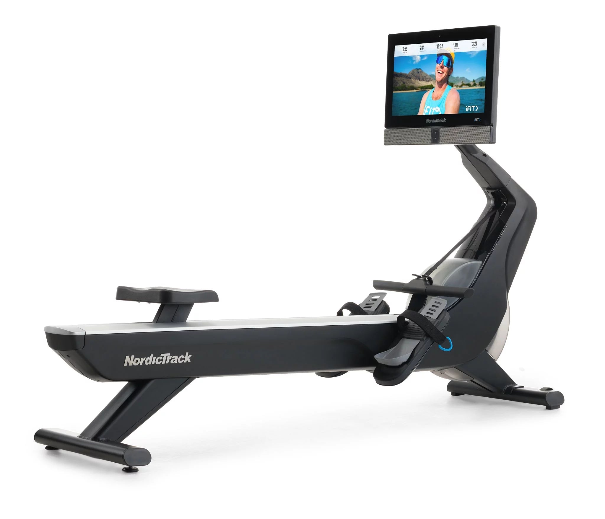 RW900; Ifit-Enabled Rower with 22” Pivoting Touchscreen