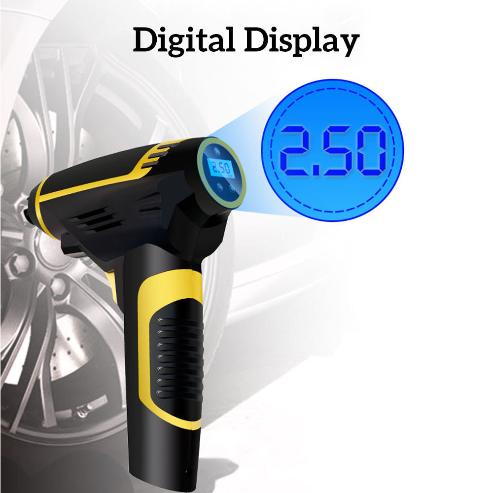 Digital Display of tire inflation pump