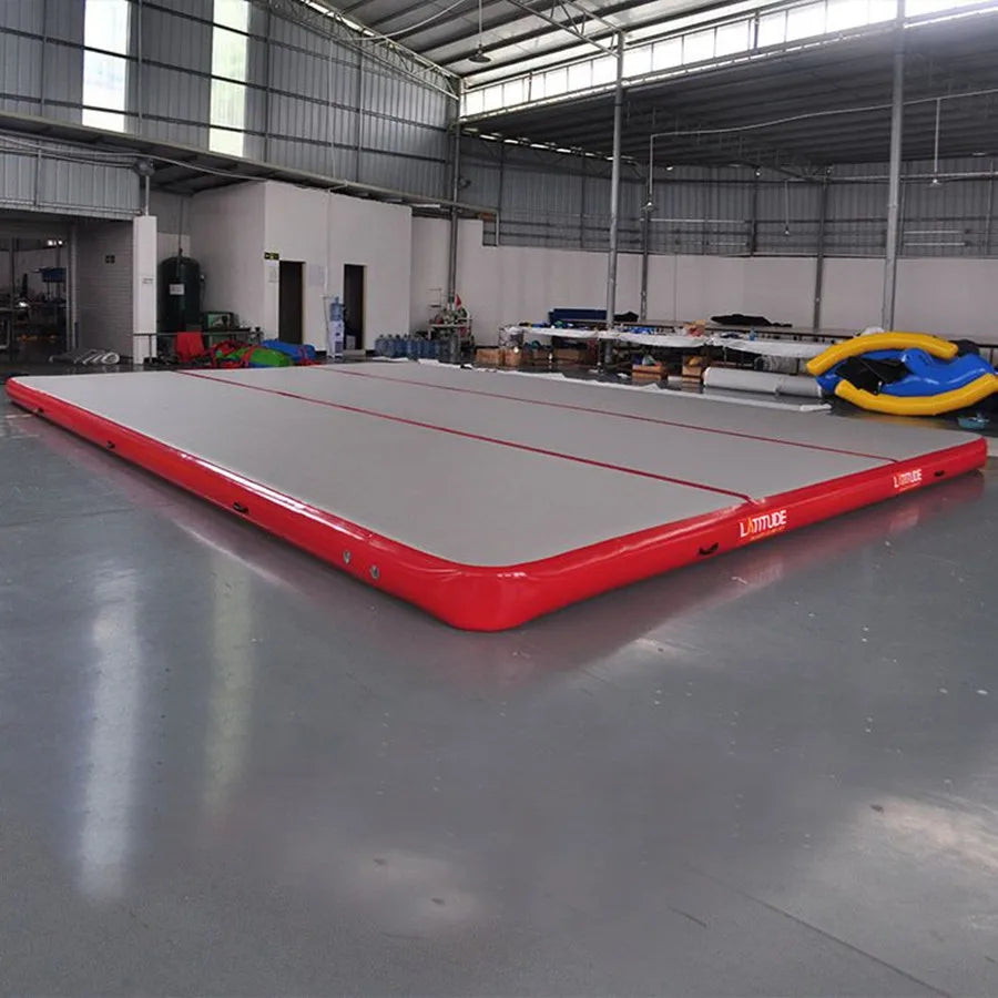 Free Shipping 5X5X0.2M Inflatable Gymnastics Mattress Gym Tumble Airtrack Floor Tumbling Air Track