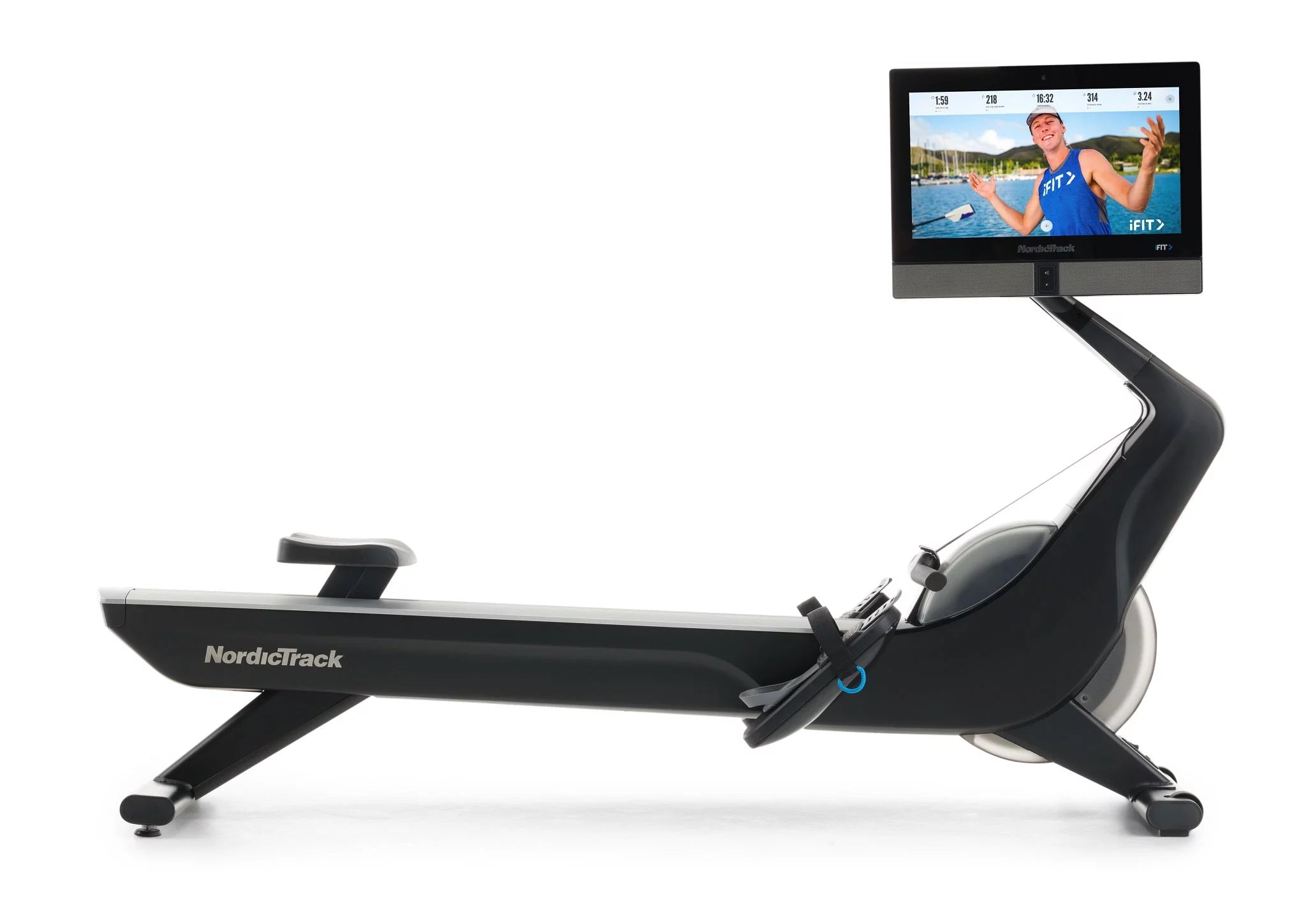 RW900; Ifit-Enabled Rower with 22” Pivoting Touchscreen