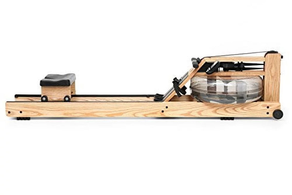 Natural Rowing Machine in Ash Wood with S4 Monitor